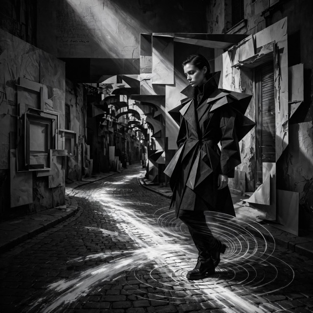 The Cool Staged Solarization style rendered with Muse 1.0
