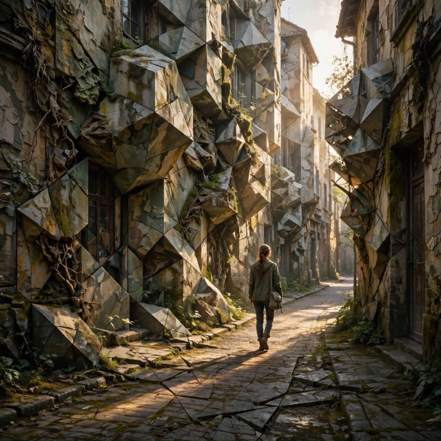 The GeometricMaterial style rendered with Muse 1.0