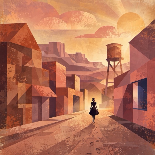 The Burnished Desert style rendered with Muse 1.0