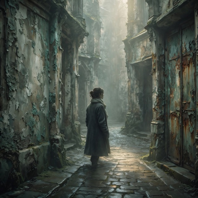 The Weathered-Gothic Reverie style rendered with Muse 1.0