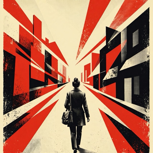 The Agitprop Minimalism style rendered with Muse 1.0