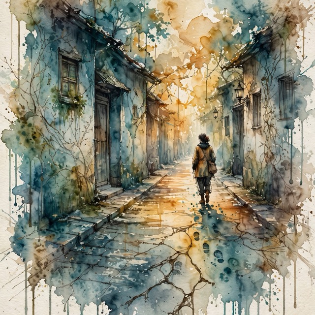 The Stained Translucent Reverie style rendered with Muse 1.0