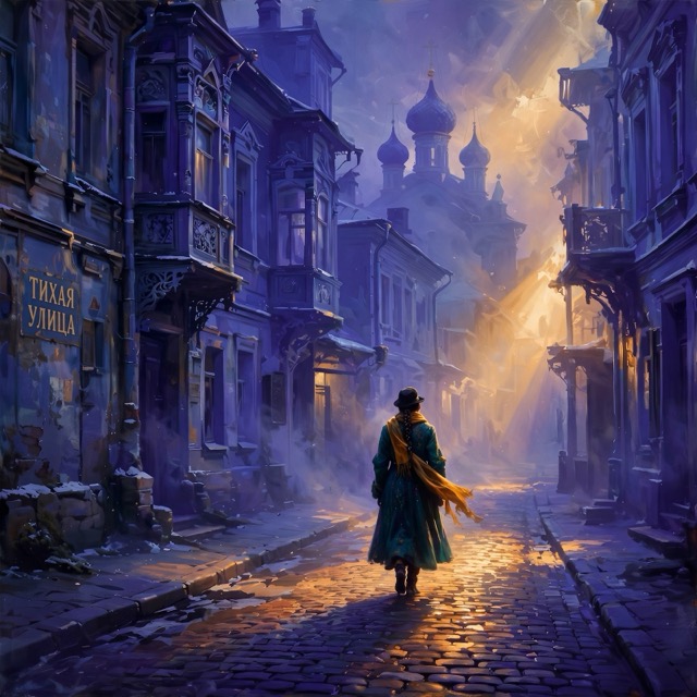 The Violet-Mystic style rendered with Muse 1.0