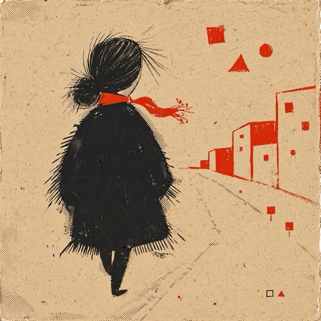 The Folk-Poster style rendered with Muse 1.0