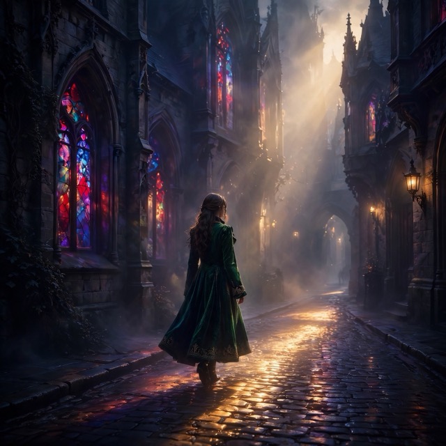 The Shadowed-Jewel style rendered with Muse 1.0