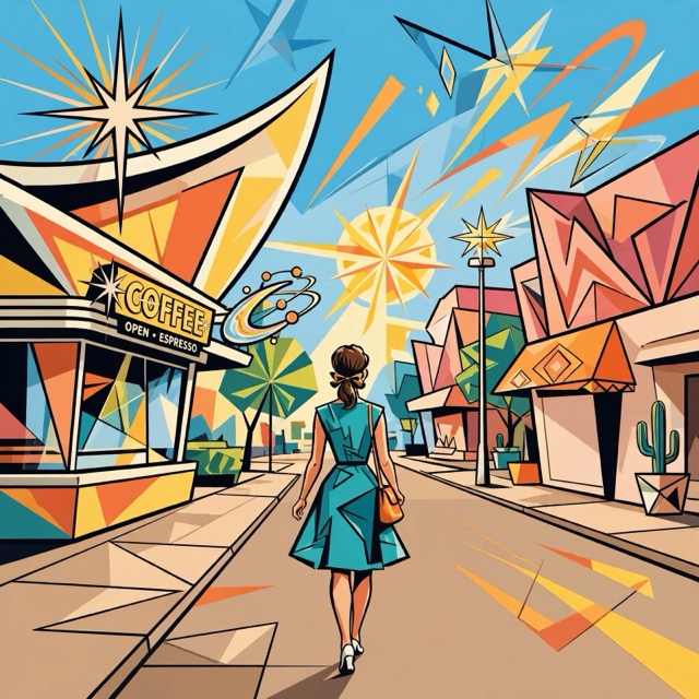 The Atomic Pop style rendered with Muse 1.0