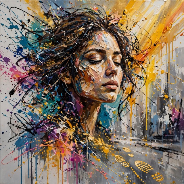 The Dynamism style rendered with Muse 1.0