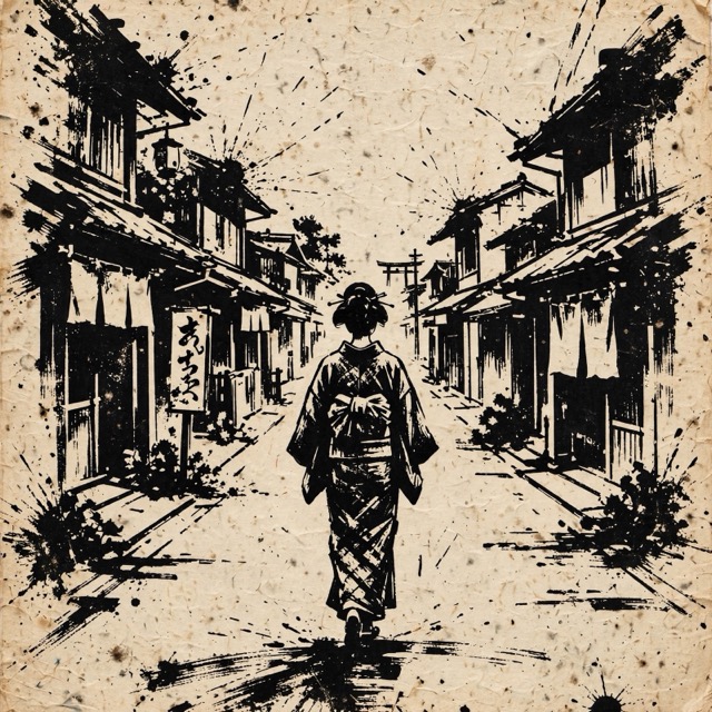 The frantic spatter style rendered with Muse 1.0