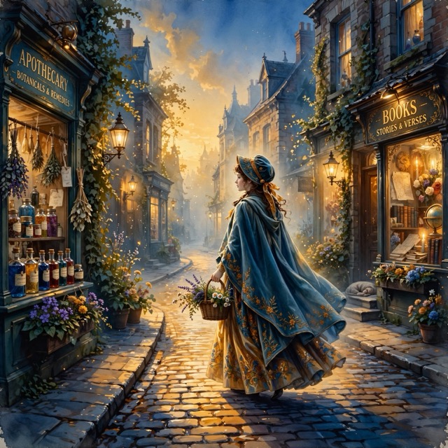 The Luminous-Jewel-Storybook style rendered with Muse 1.0
