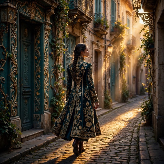 The Opulant style rendered with Muse 1.0