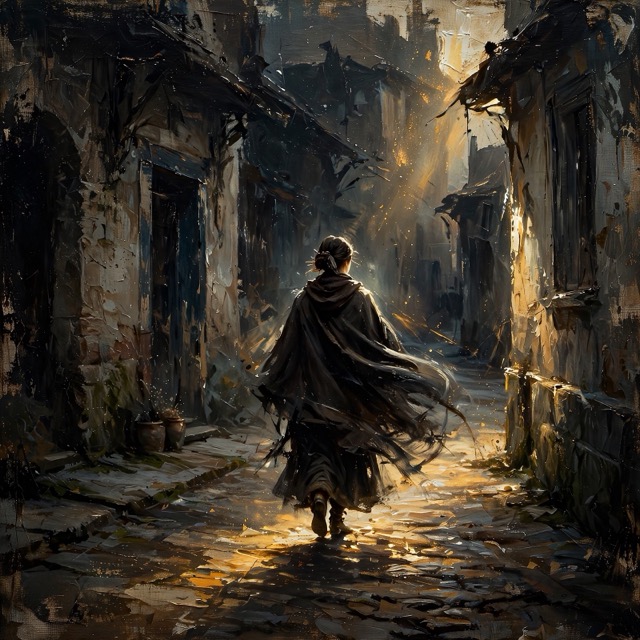 The Tenebrist style rendered with Muse 1.0