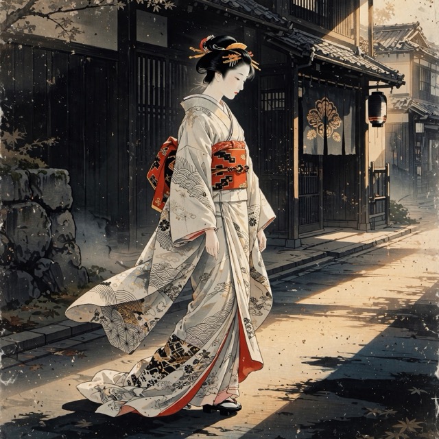 The Shin-Bijin Elegance style rendered with Muse 1.0