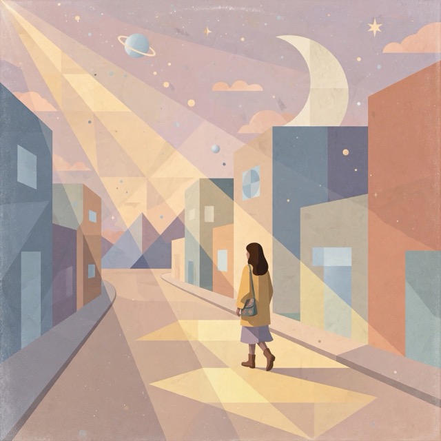 The CosmicMinimalism style rendered with Muse 1.0