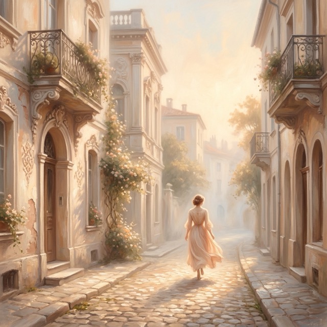 The Ethereal-Peach-Elegance style rendered with Nano Banana 2.1