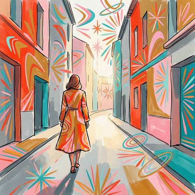 The Painterly Folk-Pattern style rendered with Nano Banana 2.1