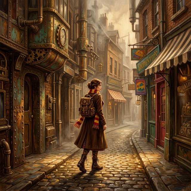 The Victorian-Seussian style rendered with Nano Banana 2.1