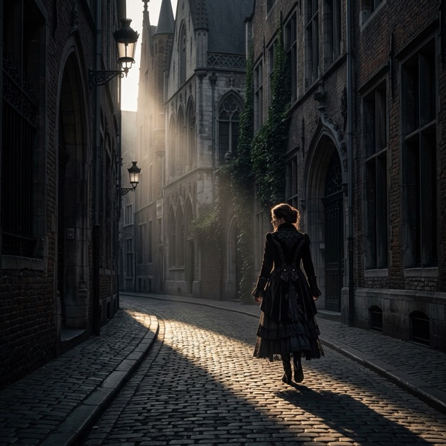 The GothicChiaroscuro style rendered with Nano Banana 2.1
