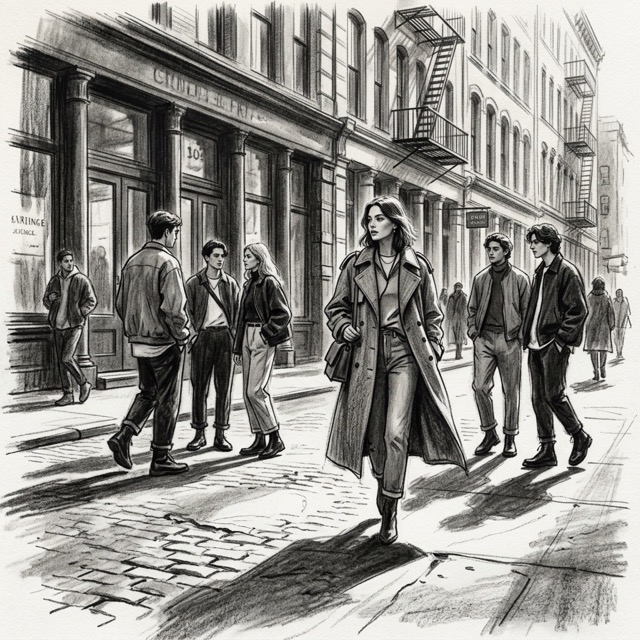 The Editorial Charcoal style rendered with Nano Banana 2.1