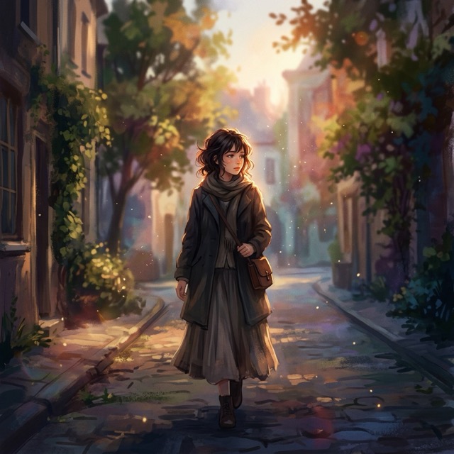 The Luminous Digital Romanticism style rendered with Nano Banana 2.1