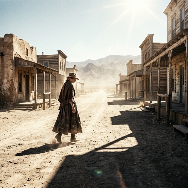 The Spaghetti Western style rendered with Nano Banana 2.1