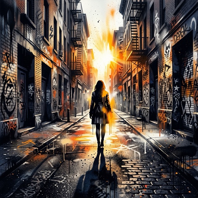The UrbaNoir style rendered with Nano Banana 2.1