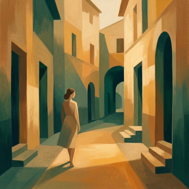 The Warm Modernist Reduction style rendered with Nano Banana 2.1