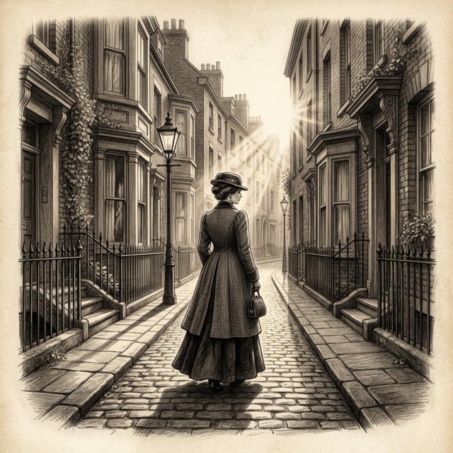 The Victorian Graphite Intimacy style rendered with Nano Banana 2.1