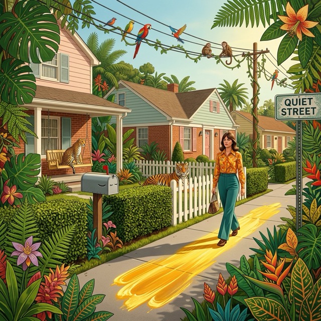 The Primitive Surrealist Paradise style rendered with Nano Banana 2.1