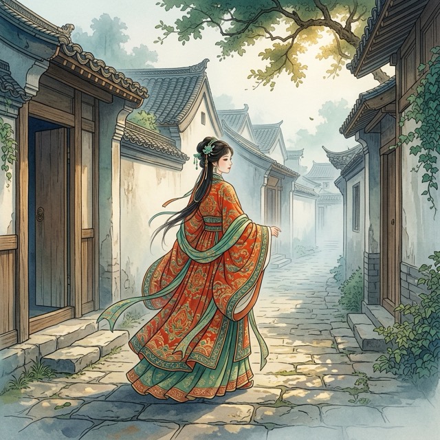 The Porcelain Wuxia Gongbi style rendered with Nano Banana 2.1