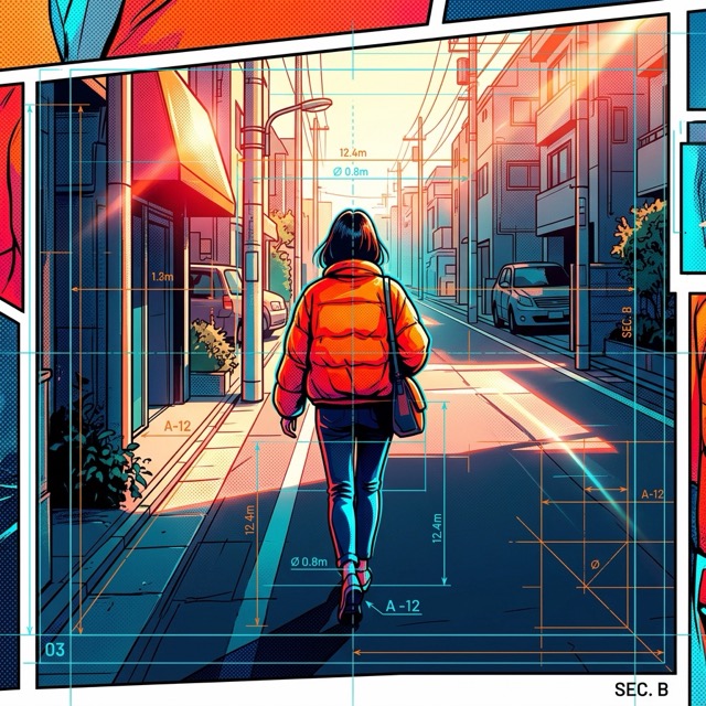 The Kinetic Halftone Schematic style rendered with Nano Banana 2.1