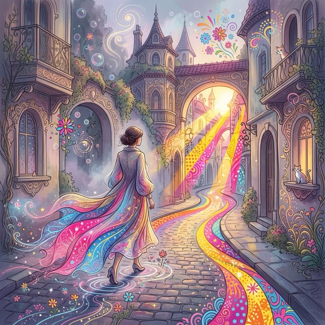 The Ethereal Pop style rendered with Nano Banana 2.1
