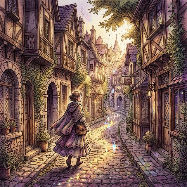 The Illuminated Enchantment style rendered with Nano Banana 2.1