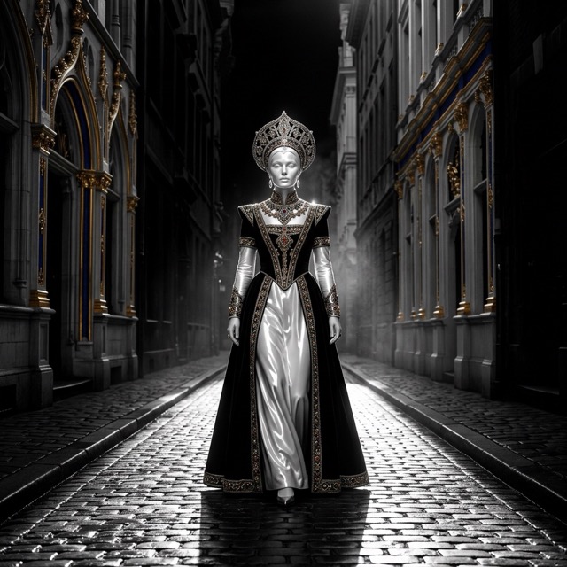 The Burnished Chiaroscuro Iconography style rendered with Nano Banana 2.1