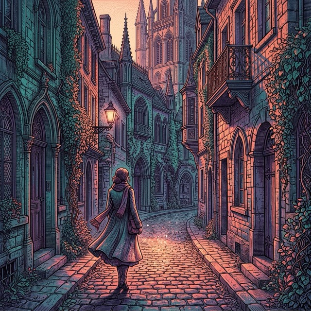 The Luminous Gothic Filigree style rendered with Nano Banana 2.1