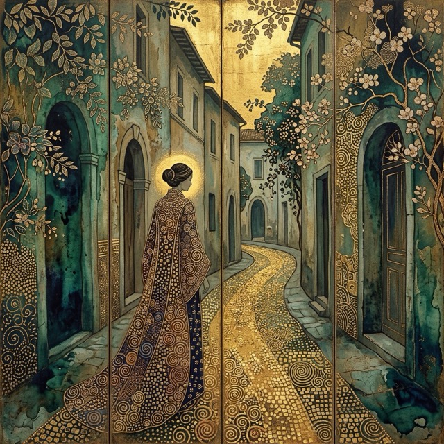 The Gilt-Field Reverence style rendered with Nano Banana 2.1