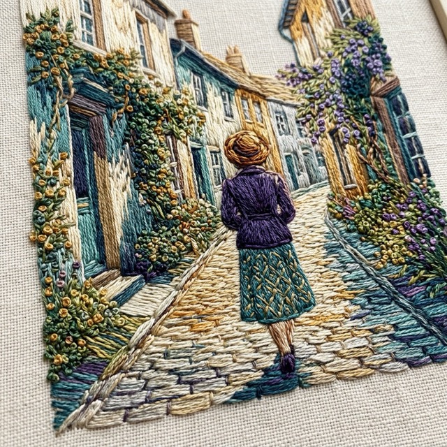 The Stitchcraft Portraiture style rendered with Nano Banana 2.1