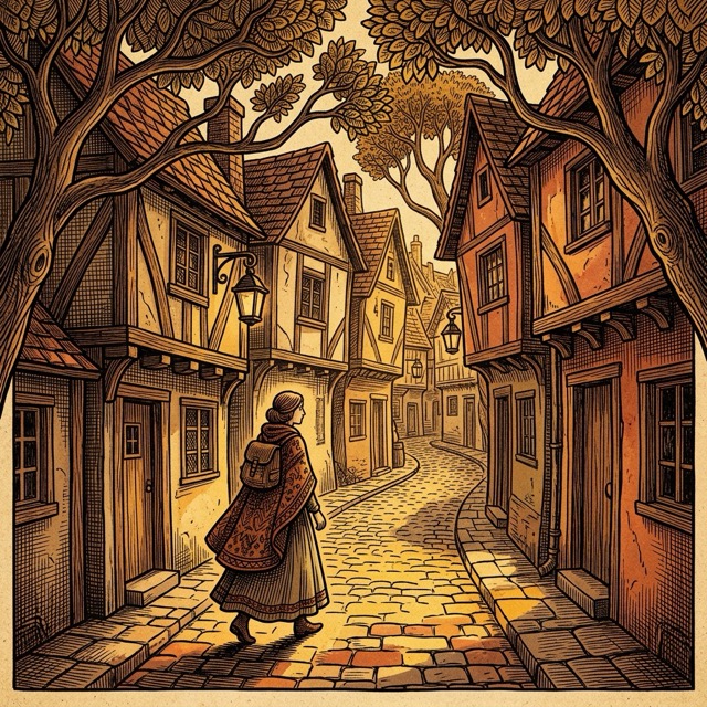 The WhimsicalWoodcut style rendered with Nano Banana 2.1