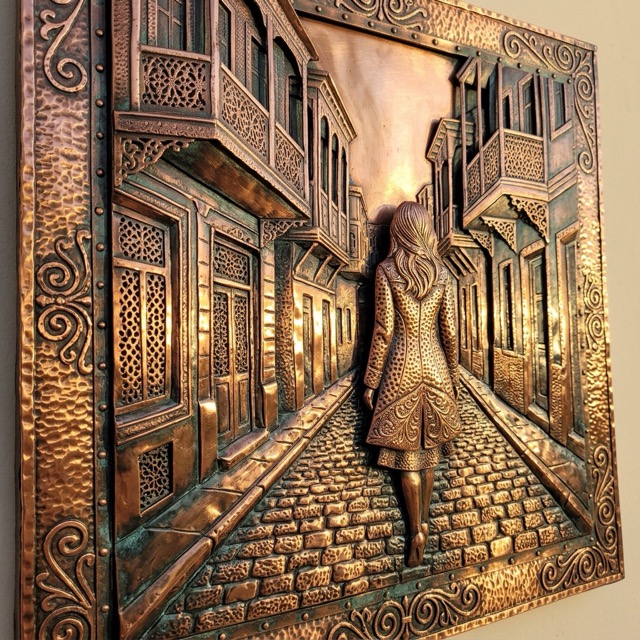 The Hammered Copper style rendered with Nano Banana 2.1
