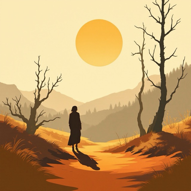 Sample image in the Hazed Sienna Posterplanes style