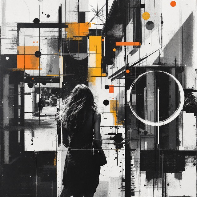 Sample image in the Fragmentique style