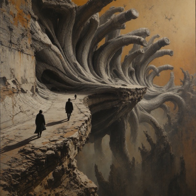 Sample image in the Corroded Bronze Airbrush style