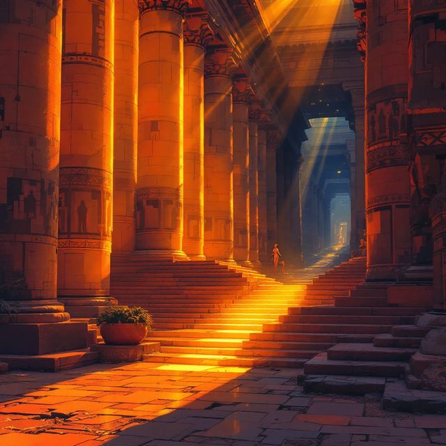 The Sacred Vector Luminosity style rendered with FLUX 1.1 pro
