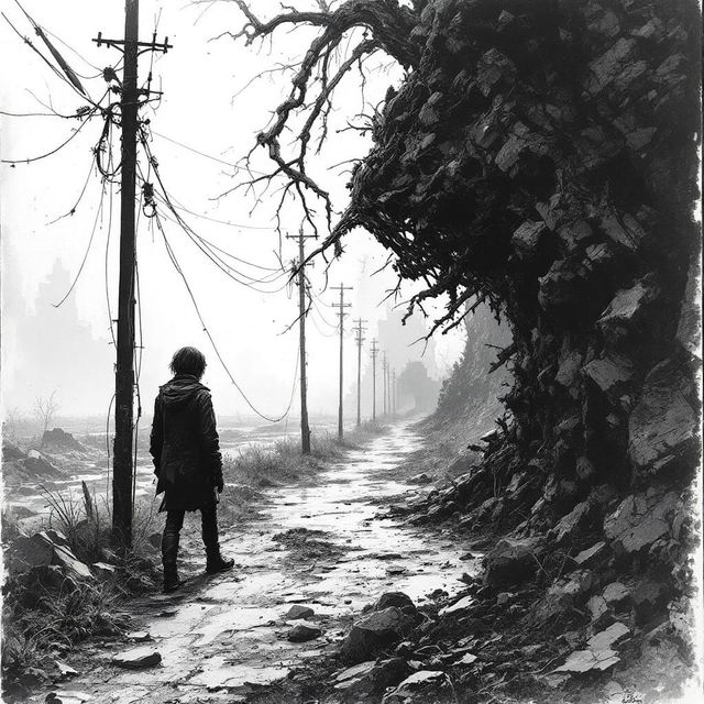 Sample image in the Wrightson-Wood Erosion Noir style