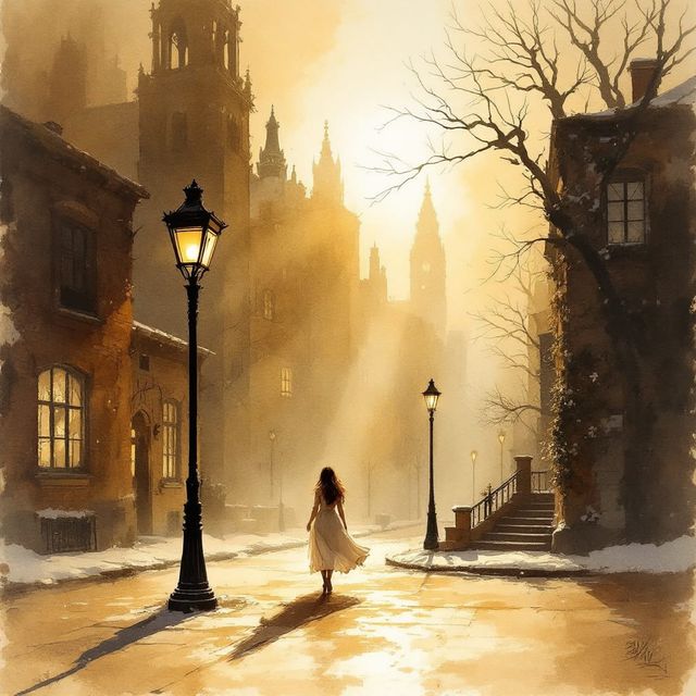 The Atmospheric Victorian ink-wash style rendered with FLUX 1.1 pro