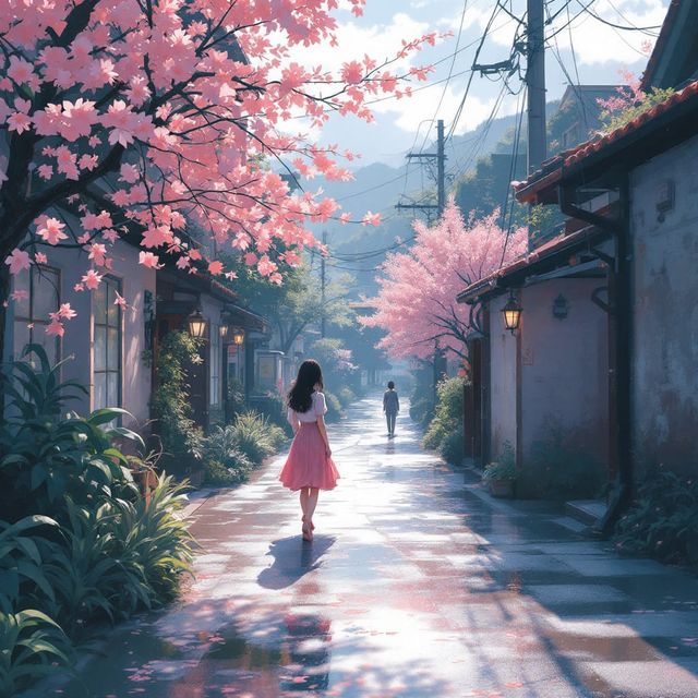 The Luminous Digital Romanticism style rendered with FLUX 1.1 pro