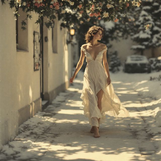 The Naturist Chromolithograph style rendered with FLUX 1.1 pro