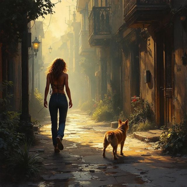 Sample image in the CinematicPresence style