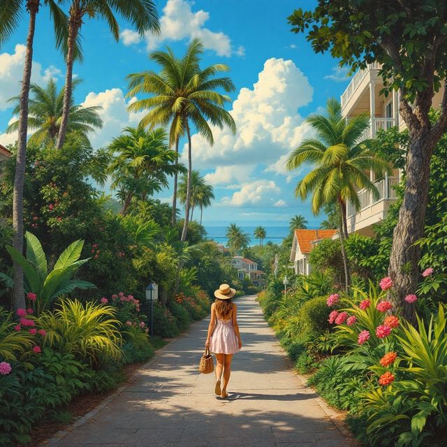 The Primitive Surrealist Paradise style rendered with FLUX 1.1 pro