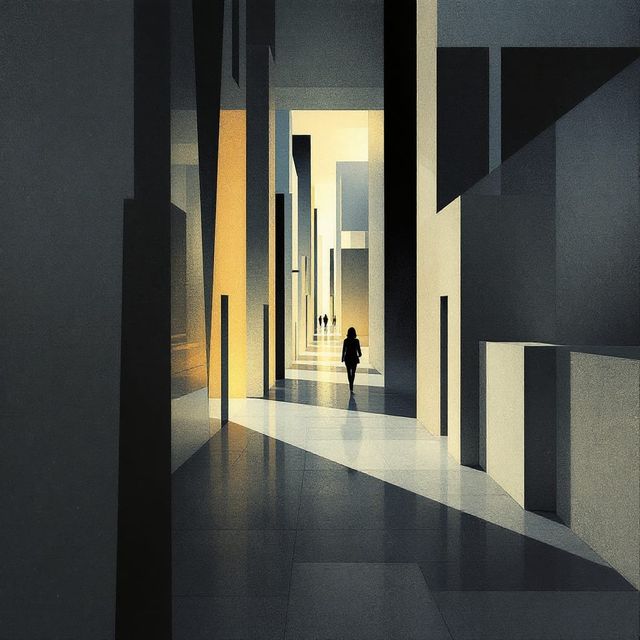 The Cubist Luminography style rendered with FLUX 1.1 pro