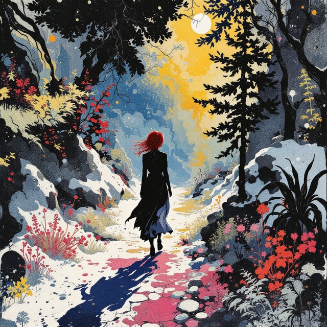 Sample image in the Puff-n-stuff style